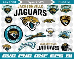 jacksonville jaguars svg, png, dxf, eps, ai, jacksonville jaguars cut files, jacksonville jaguars logo, nfl svg