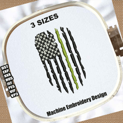 distressed military flag embroidery design | distressed american flag embroidery patterns | usa flag embroidery files