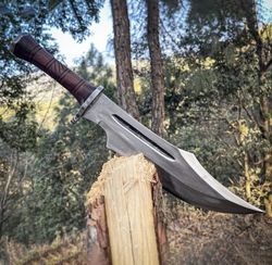 d2 steel bowie knife