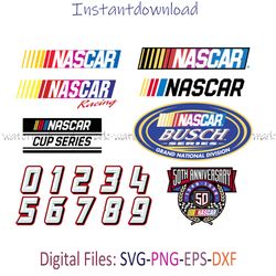 Nascar Bundle Layered SVG, Nascar svg, Nascar png, Instantdownload, Nascar Logo, cricut file, shirt png