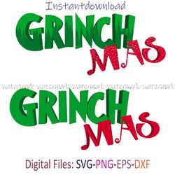 grinchmas layered svg, cricut grinch, grinchmas png, merry grinchmas svg, christmas grinch png,cricut, instantdownload