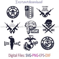 army svg bundle, proud marine svg, proud army svg, patriotic svg, marine, soldier svg, navy svg, memorial day svg, png