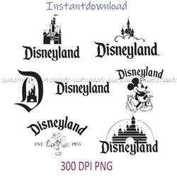 disney castle logo svg, png, cricut designs, instantdownload