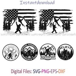 bigfoot logo svg, sasquatch png, silhouette bigfoot, bigfoot cricut, bigfoot instantdownload