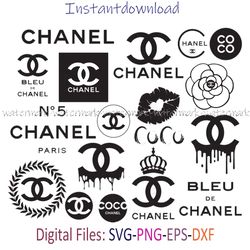 coco chanel logo svg, chanel logo png, chanel svg for cricut, chanel logo transparent, chanel logo instantdownload