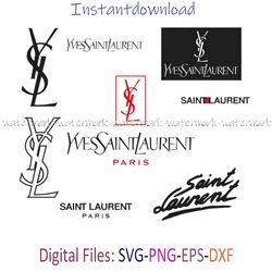 yves saint laurent logo svg, yves saint laurent png, ysl logo transparent, instantdownload, png for shirt