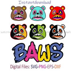 Baws Logo SVG, Baws PNG, Baws Logo Transparent, Baws Cricut Files, Instantdownload