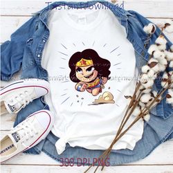 dynamic wonder woman illustration in layered svg, png, and eps, silhouette, png for shirt, instantdownload