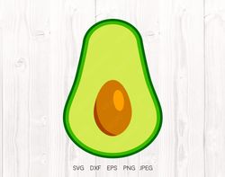 avocado svg, vegan svg, avocado cilpart, cute avocado