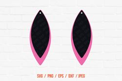 earrings svg cricut downloads silhouette designs leaf earring svg teardrop earrings svg earrings cut file leaves earring