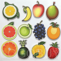 fruit stickers