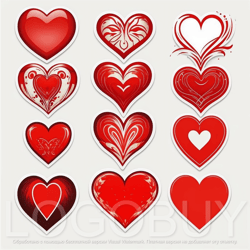 broken heart stickers