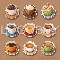 coffee sticker