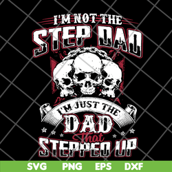 im not the step dad svg, png, dxf, eps digital file ftd27052113