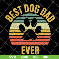 best dog dad svg, png, dxf, eps digital file ftd27052115