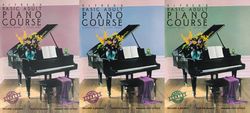 alfred's basic adult piano course collection 1, 2 & 3