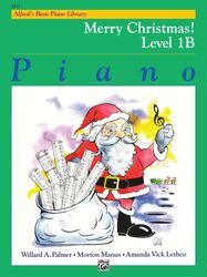 alfred's basic piano library - merry christmas! book 1b