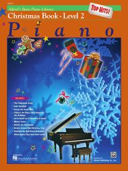 alfred's basic piano library - top hits! christmas book 2