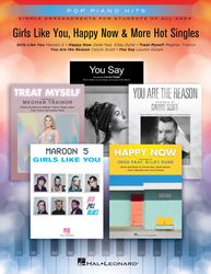 girls like you, happy now & more hot singles_ pop piano hits simple arrangements