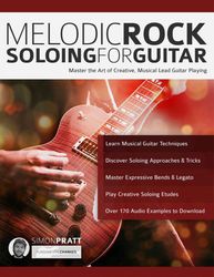 melodic rock soloing for guitar & audio