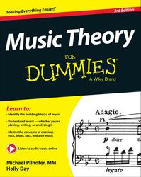 music theory for dummies 2015 & online video & audio instruction