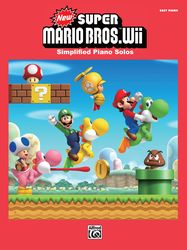 new super mario bros. wii for easy piano_ simplified sheet music piano solos