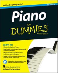 piano for dummies 2014 & online video & audio instruction