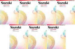 suzuki piano school (new international edition) collection 1-7 with audio