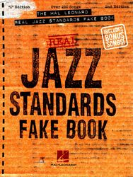 the hal leonard real jazz standards fake book_ c edition (fake books)