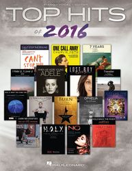 top hits of 2016 songbook (top hits of piano vocal guitar)