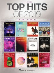 top hits of 2019 easy piano songbook