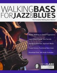 walking bass for jazz and blues & audio