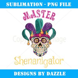 sugar skull mardi gras carnival mask party jester hat - png sublimation digital download