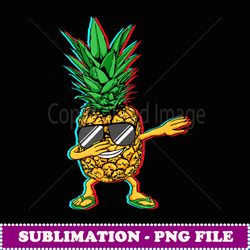 dabbing pineapple beach vacation fruit summer hipster gift - special edition sublimation png file