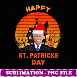 funny joe biden st patrick christmas joe biden halloween - elegant sublimation png download