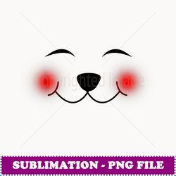 polar bear costume for halloween - modern sublimation png file