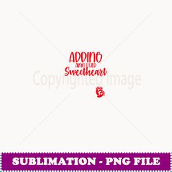 valentines pregnancy announcement adding another sweetheart - signature sublimation png file