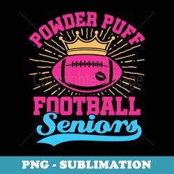 powder puff football seniors - trendy sublimation digital download
