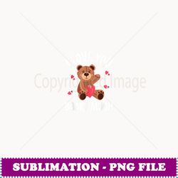 valentine's day i love you beary much lovely relationship - exclusive png sublimation download