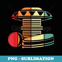 pinball retro vintage arcade game machine lover - instant png sublimation download