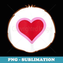 care bears halloween tenderheart bear heart belly costume - png sublimation digital download