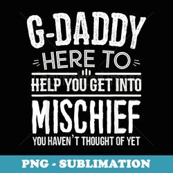 mens g-daddy from grandchildren grandfather g-daddy - png sublimation digital download