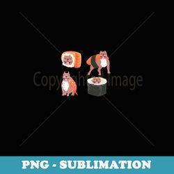 sushi bulldog cute japanese food dog anime sushi lover chef - professional sublimation digital download