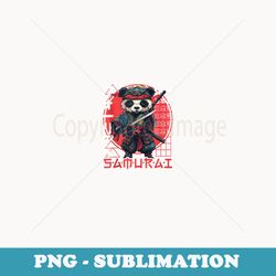 japanese samurai panda warrior ukiyo panda sensei samurai - aesthetic sublimation digital file