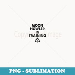 moon howler in training alter kin therian otherkin - signature sublimation png file