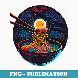 japanese anime style ramen funny - sublimation digital download