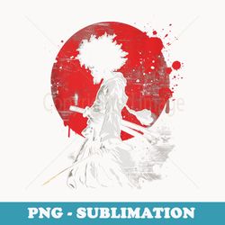 manga samurai anime graphic cool art design men - artistic sublimation digital file