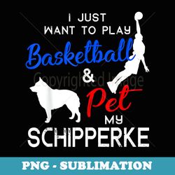 schipperke funny basketball dog owner lover xmas 1 - digital sublimation download file