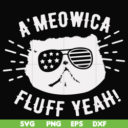 a'meowica fluff yeah svg, png, dxf, eps file fn000787