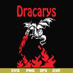 dracarys svg, png, dxf, eps file fn000299